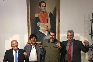 Los presidentes de El Salvador, Cuba y Bolivia arribaron ayer a Venezuela para apoyar a Maduro