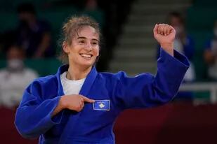 Nora Gjakova, se quedó con la tercera medalla dorada de Kosovo en su historia y todas de atletas procedentes de Pec