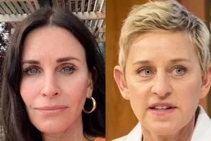 Courteney Cox y Ellen DeGeneres mantienen una amistad de muchos años y por eso la actriz de Friends no dudó en darle una mano a la presentadora