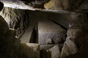 Los arqueólogos creen que la tumba está intacta