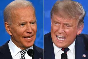 Los candidatos a la presidencia de Estados Unidos, Donald Trump y Joe Biden, se enfrentarán este jueves en el segundo y último debate con los micrófonos silenciados cuando no les toque hablar para evitar interrupciones