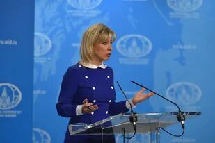 10-02-2019 La portavoz del Ministerio de Exteriores de Rusia, Maria Zajarova POLITICA INTERNACIONAL CONTACTO
