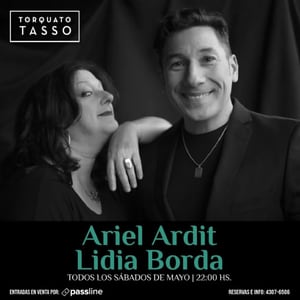 Ariel Ardit con Lidia Borda