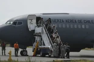 Familiares de algunos de los pasajeros del avión desaparecido llegaron hoy a Punta Arenas