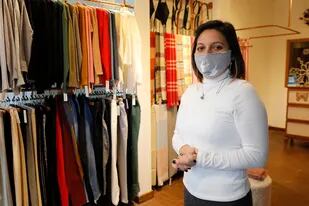 El sueño de Mirian Riojas se demoró por la pandemia: logró abir Moupy, un local de ropa femenina, recién el 9 de junio. Ahora debe cerrar.