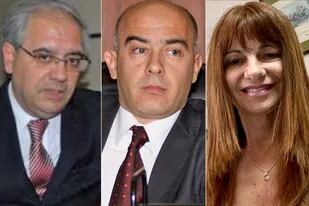 Daniel Obligado, Adrián Grünberg y Adriana Paliotti, los jueces del Tribunal Oral Federal 5