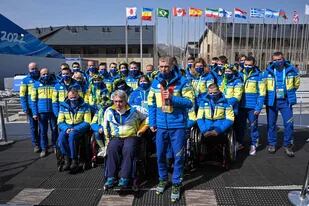 La orgullosa delegación ucraniana de los Juegos Paralímpicos, en el medio del conflicto bélico