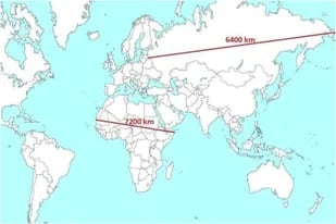 La información que publicó el politólogo Ian Bremmer en Twitter revela que las superficies de los países son diferentes a las que establecen en los mapas
