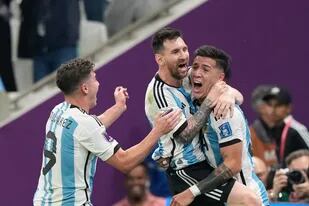 La coincidencia que encontraron los hinchas en el gol de Enzo Fernández ante México