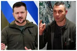 Zelensky abrió una disputa pública con el alcalde de Kiev, Vitali Klitschko.