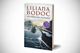 Los días del venado, primera novela de La saga de los Confines, de Liliana Bodoc. Edición Debolsillo, Penguin Random House
