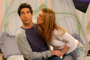El regreso de Ross & Rachel: la desopilante reacción de David Schwimmer a una foto de Jennifer Aniston en la ducha