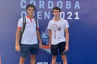Los Cerúndolo: Francisco, finalista del Argentina Open, y Juan Manuel, ganador del Córdoba Open una semana atrás.
