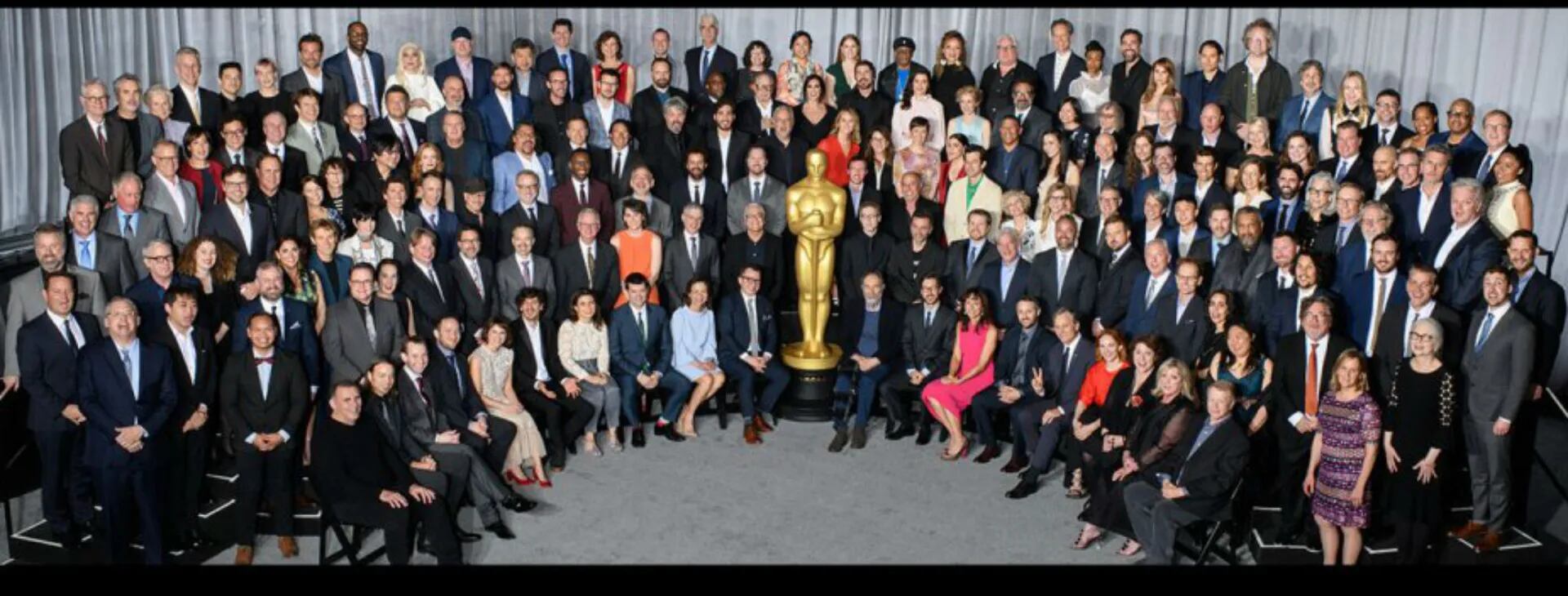 Todos los nominados a los Oscar 2019 en el almuerzo que organiza la Academia de artes y ciencias cinematográficas para celebrarlos