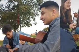 Los participantes de La Voz Argentina hicieron una mateada en la Costanera y el video se volvió viral en Tik Tok