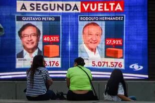 29/05/2022 Los candidatos presidenciales de Colombia Gustavo Petro y Rodolfo Hernández POLITICA SUDAMÉRICA COLOMBIA JOAQUIN SARMIENTO - TÉLAM