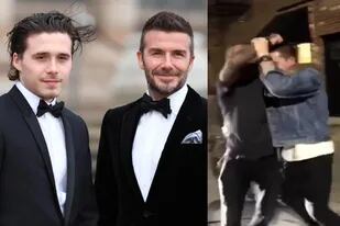 David Beckham homenajeó a su hijo en su cumpleaños con un video que los muestra luchando en la calle