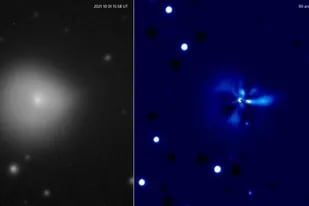 El misterioso cometa 29P fue sorprendido "actuando" en violentos estallidos de luz