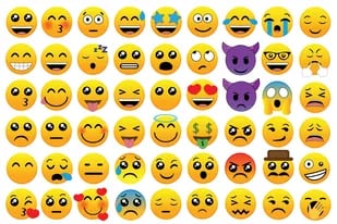 Contrariamente a lo que muchas veces se supone, los acosadores no usan emojis con connotación sexual (la berenjena, el durazno, las cerezas) sino sonrisas y corazones