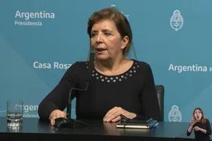 Gabriela Cerruti, portavoz presidencial