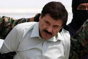 El Chapo Guzmán en una de sus detenciones