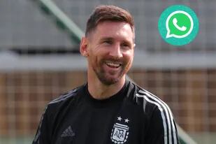 Paso a paso, cómo crear un audio de WhatsApp con la voz de Lionel Messi