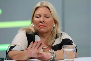 Lilita Carrió, indignada