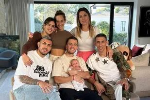 El reencuentro de los jugadores de la selección argentina para conocer al hijo de Giovani Lo Celso
