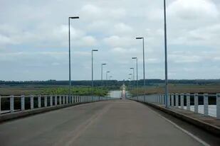 El puente que une Gualeguaychú con Fray Bentos