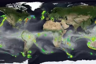 Los gigantescos "ríos atmosféricos" que regulan el clima de nuestro planeta.