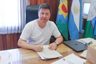 Carlos Bevilacqua, intendente de Villarino
