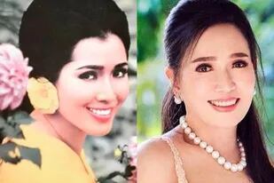 Apasra Hongsakula: Miss Tailandia 1964, antes y ahora. FOTO: Instagram: @apasrahongsakula