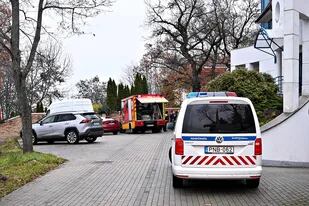 La embajada de Ucrania en Budapest también recibió un paquete sangriento