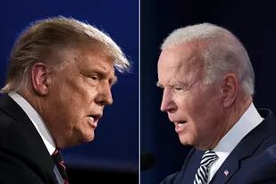 Donald Trump y el candidato demócrata Joe Biden se enfrenarán en las elecciones del 3 de noviembre