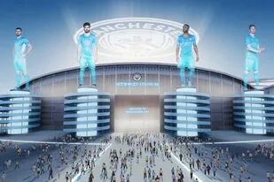 El Manchester City comienza la construcción del primer estadio de fútbol dentro del metaverso