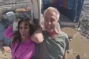 Moria Casán y Marley vivieron un tenso momento en una atracción de Las Vegas (Foto: Captura de video)