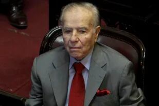 Carlos Menem afirmó hoy, en referencia a la muerte de Jorge Urso: "Lamento sinceramente su trágico fallecimiento"