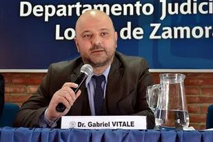 El juez de Garantías de Lomas de Zamora Gabriel Vitale