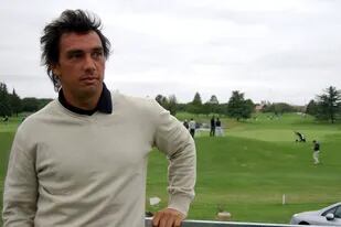 Mariano Puerta en mayo de 2007, cuando se apoyó en la terapia del golf para sobrellevar la segunda suspensión por doping.