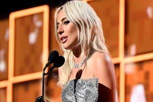 Lady Gaga en los Grammy. La cantante fue reconocida por "Shallow"