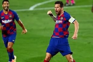 Lionel Messi grita, Barcelona festeja; los catalanes ganan y avanzan en la Champions League