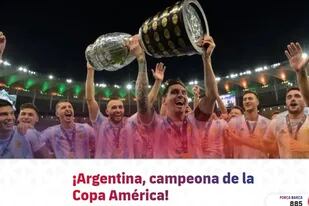 Barcelona destacó la conquista argentina en Brasil y saludó a dos futbolistas en particular.