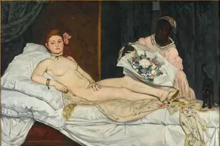 "Olympia", de Edouard Manet, Musee dOrsay, París