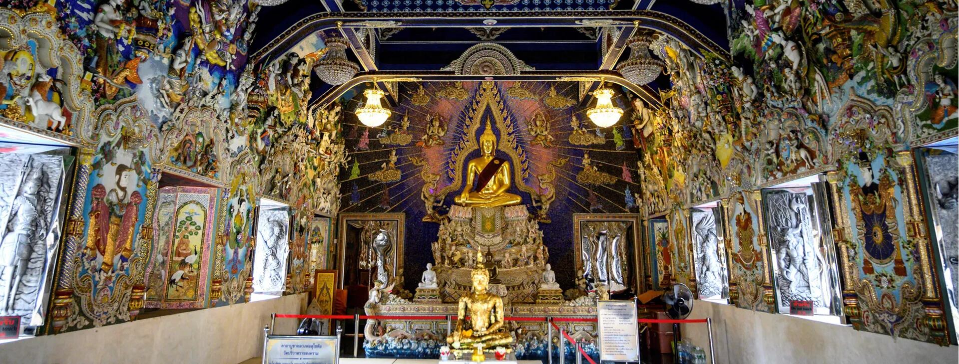 De David Beckham al Che Guevara, Wat Pariwat, el templo budista más moderno de Tailandia