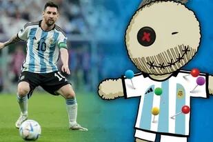 Un diario australiano le había pedido a sus lectores clavar alfileres al muñeco vudú de Lionel Messi para ganarle a la Argentina