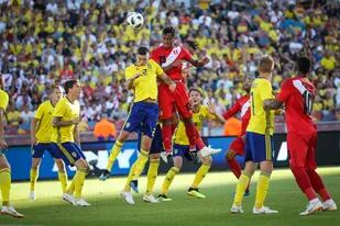 Suecia y Perú igualaron sin goles a cinco días del comienzo de la Copa del Mundo