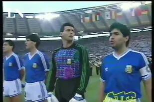 4 momentos de la final de Italia 90 relacionados con Maradona y Bilardo