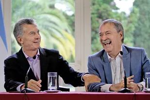 Mauricio Macri y Juan Schiaretti, gobernador de Córdoba