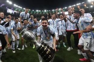 La Argentina llega a Qatar 2022 como campeón vigente de la Copa América