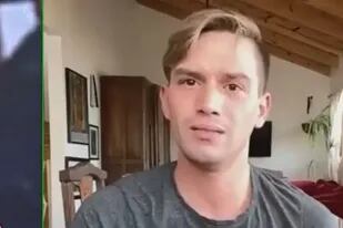 Lucas Benvenuto denunció públicamente a un conductor (Captura video)